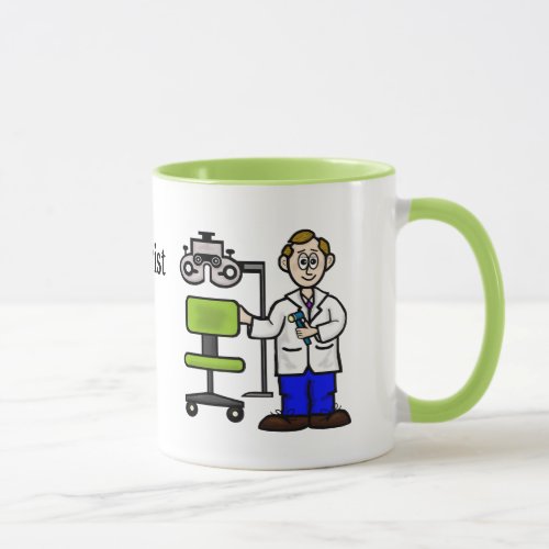 Eye Doctor and Exam Chair Mug