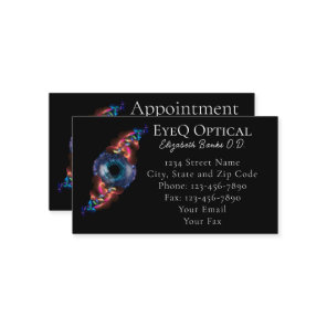 Eye Doctor | Eye Exam | Optometrist Business Card
