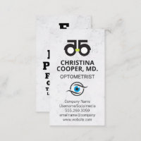 Eye Doctor | Eye Exam | Optometrist Logo Business Card