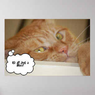 Eye Doctor Humor/It's all a Blur Poster