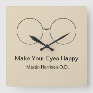 Eye Doctor Optometrist Office Clocks