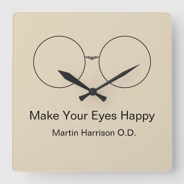 Eye Doctor Optometrist Office Clocks (Front)