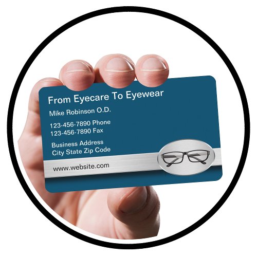 Eye Doctor Vision Care Business Cards