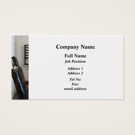 Eye Doctor's Office with Eye Chart - Platinum Business Card