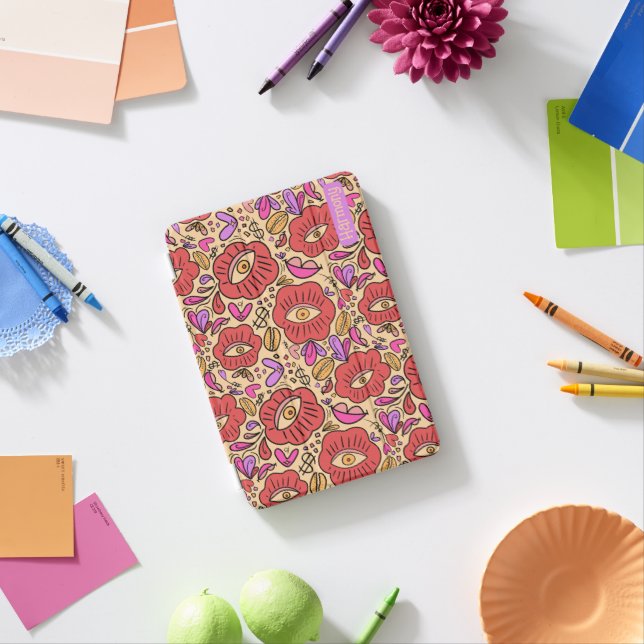 Eye Doodle Manifest iPad Mini Cover (In Situ)