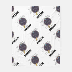 Eye Dream Anatomical Human Eyeball Humor Fleece Blanket