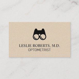 Eye Equipment Optometrist Business Card