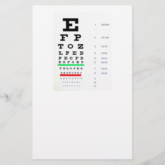 eye exam (Front)