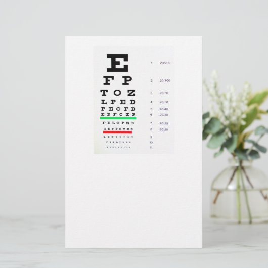 eye exam (Standing Front)