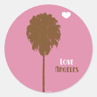 eye feel sticky classic round sticker