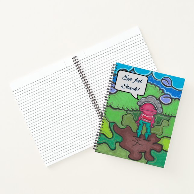 Eye Feel Stuck Notebook (Inside)