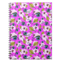 Eye Flower Leaf_Purple