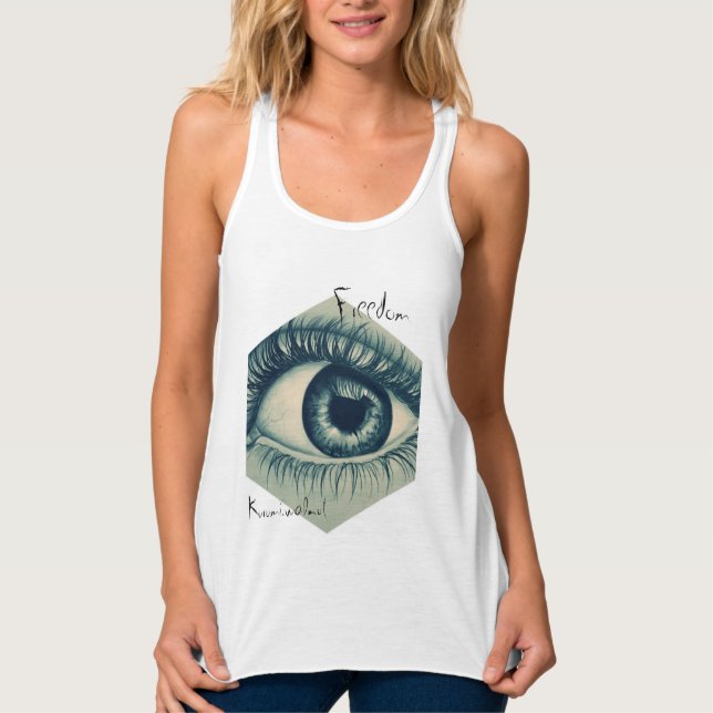 Eye freedom tank top (Front)