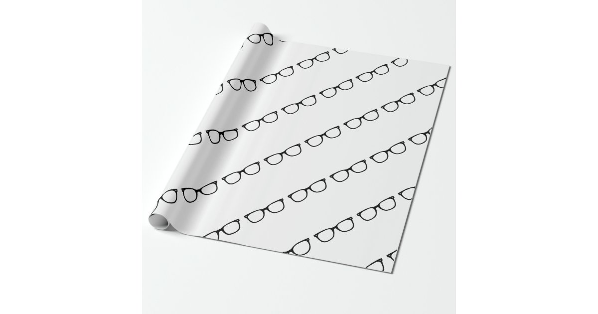 Eye Glasses Wrapping Paper Zazzle