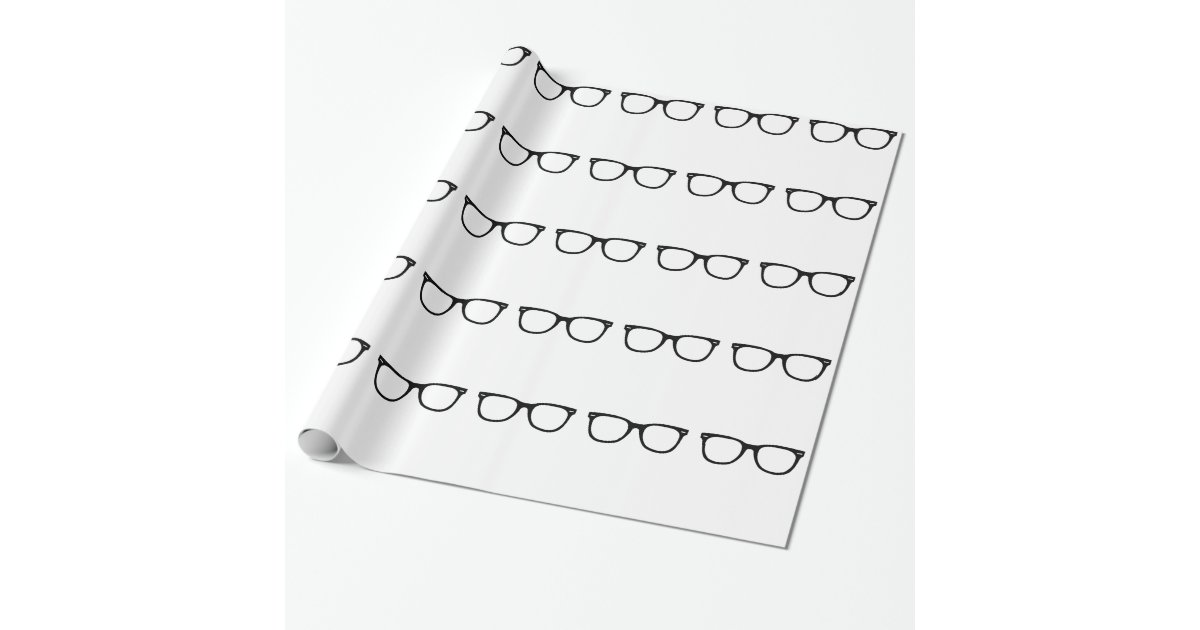 Eye Glasses Wrapping Paper Zazzle