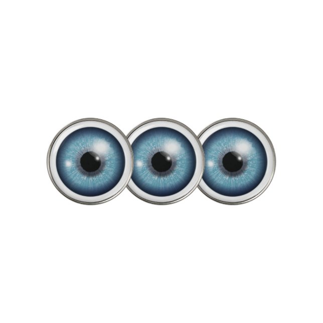 Eye Golf Ball Markers (3 Up)
