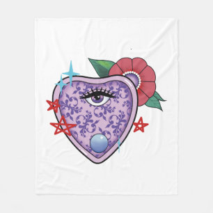 Eye Halloween  Fleece Blanket