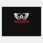 Eye Halloween - Skeleton Hands Heart Sign
