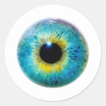 Eye I Classic Round Sticker