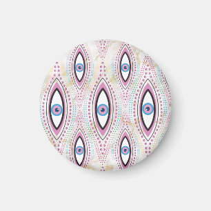 Eye Illustrated heart colorful Magnet