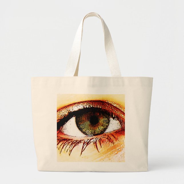 Eye jtcnm large tote bag (Front)