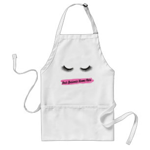 Eye Lashes Business Adult Apron