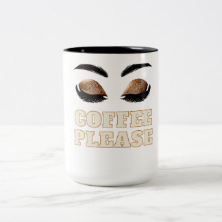 Eye Lashes Coffee Mug