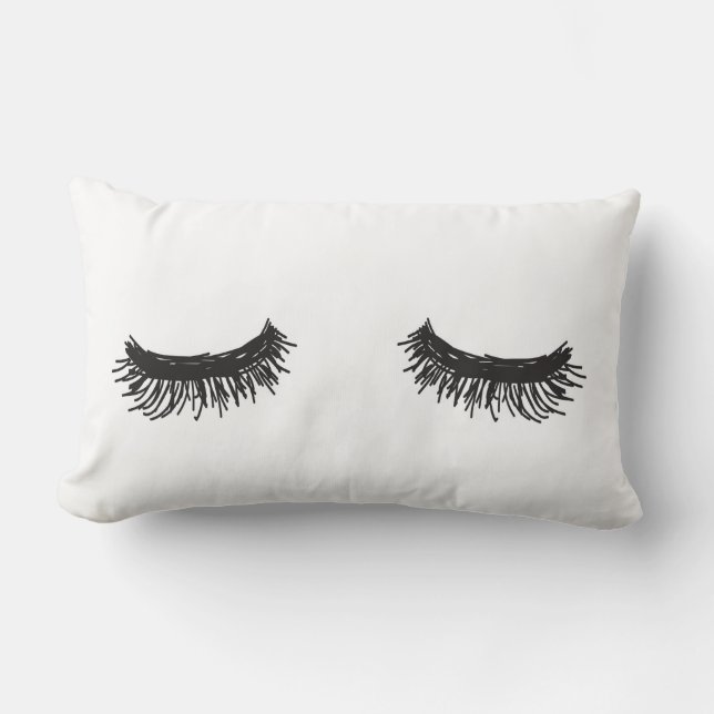 Eye lashes Pillow (Front)