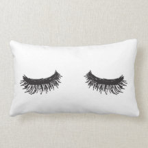 Eye lashes Pillow