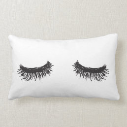 Eye lashes Pillow