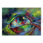 Eye Looking Up (Front Horizontal)