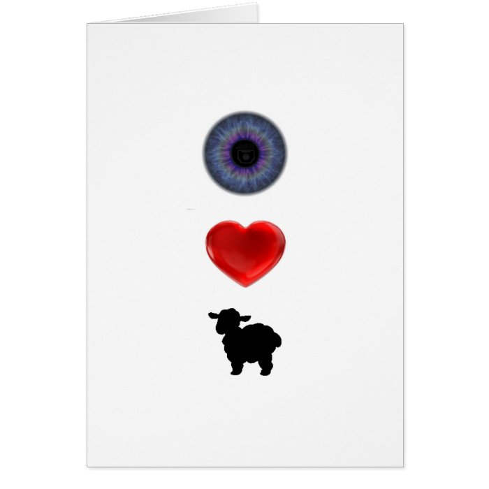 Eye Love Ewe Cards