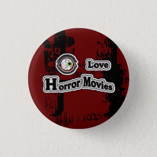 Eye Love Horror Movies Red_Black Button