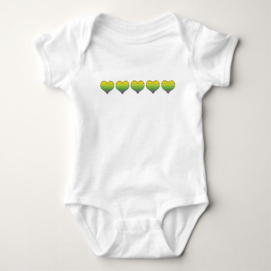 Eye Love Mardi Gras Baby Bodysuit