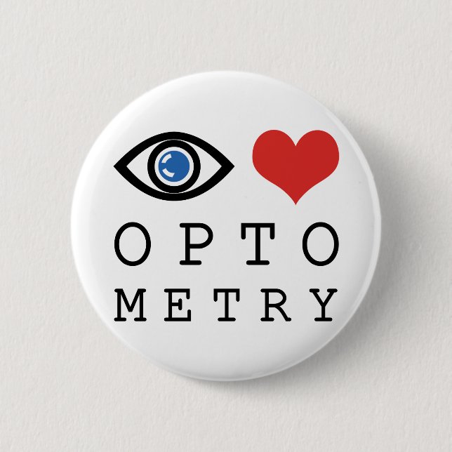 Eye Love Optometry Button (Front)