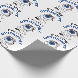 Eye Love Optometry Wrapping Paper