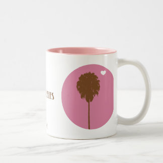 eye love... Two-Tone coffee mug