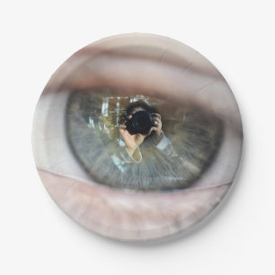 Eye-Macro by Shirley Taylor Paper Plates