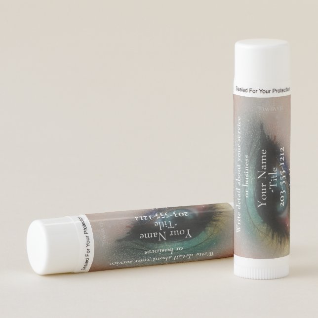 Eye Make-Up Promotional Lip Balm   - HAMbyWG (Front)