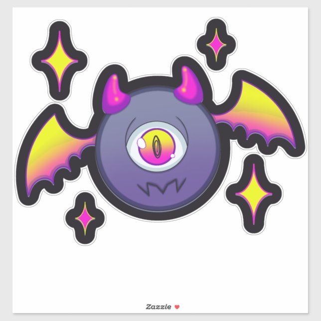 Eye Monster Sticker (Sheet)