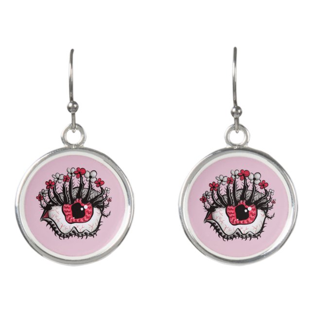 Eye Oddity - Creepy Cute Horror Earrings (Front)