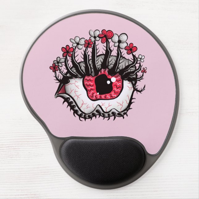Eye Oddity - Creepy Cute Horror Gel Mouse Pad (Front)