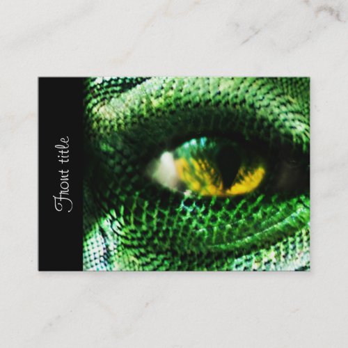 Eye of a ... ? business card templates