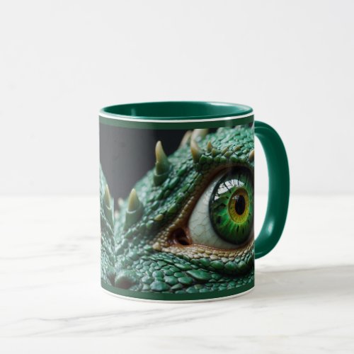 Eye of a Dragon Fantasy Art Mug