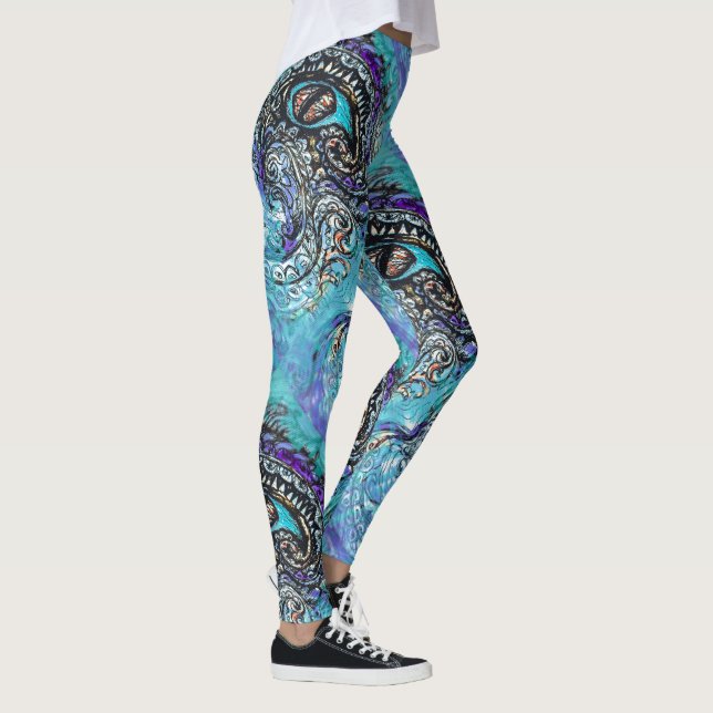 Eye of a Sea Monster Leggings (Right)