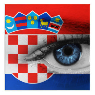 Eye of Croatia Acrylic Print