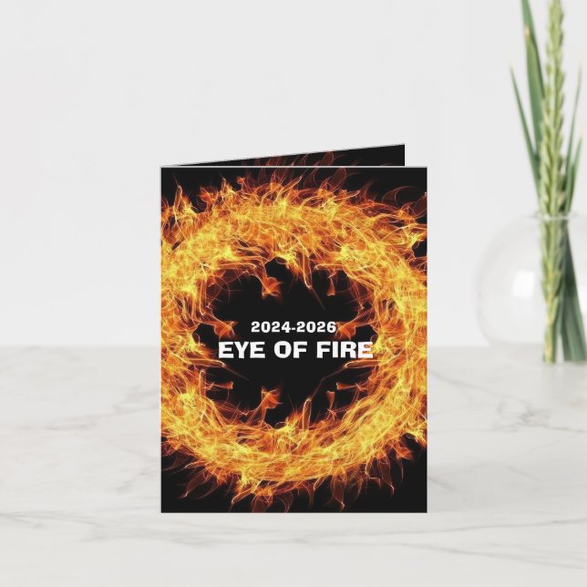 eye of fire invitation (Front)