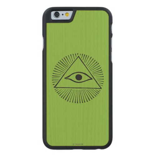 Eye Of God Carved Maple iPhone 6 Case
