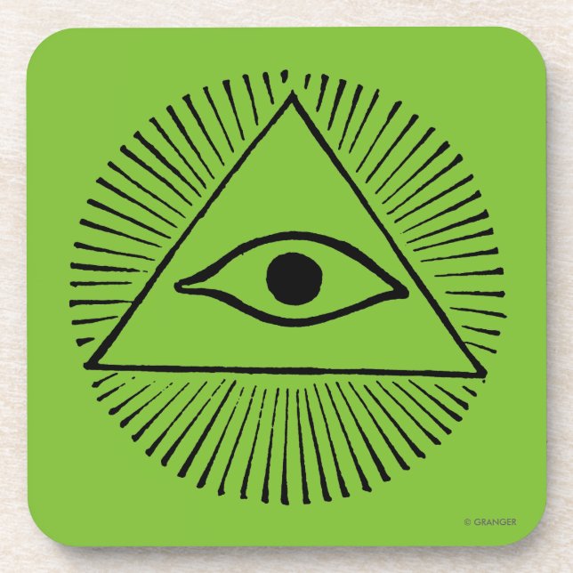 Eye Of God Drink Coaster (Front)