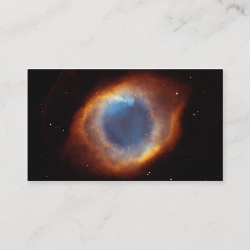 Customizable "Eye of God" Helix Nebula Business Card Templates